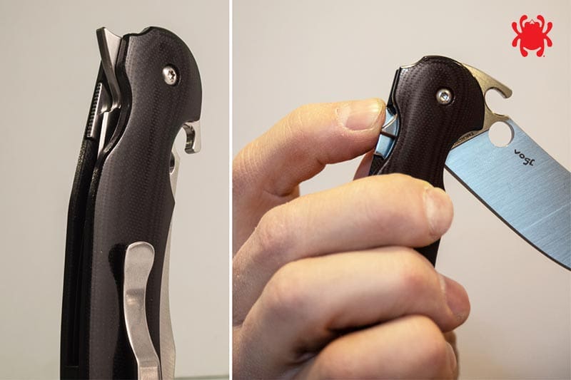 Spyderco I Navaja Tropen bloqueo