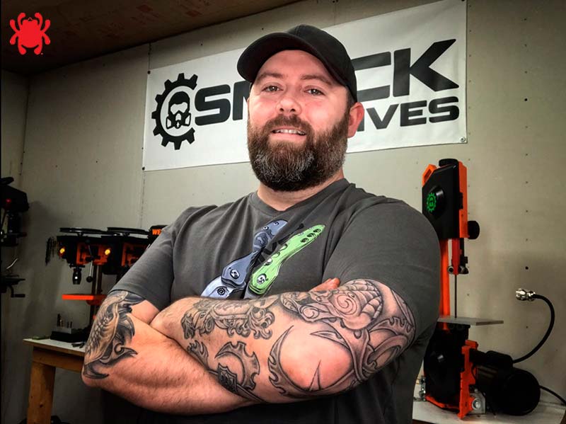 Kevin Smock I Cuchillero artesano Spyderco