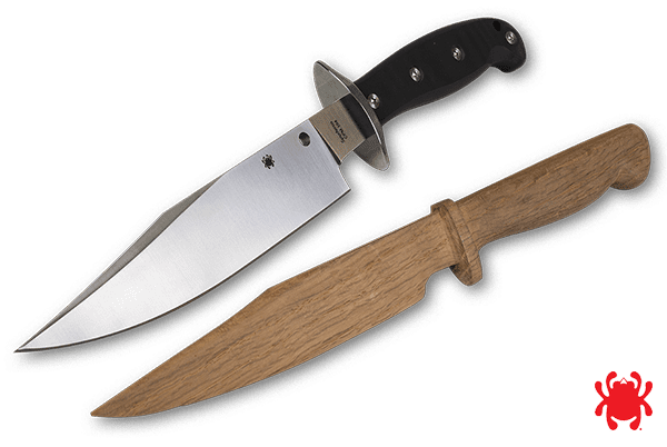 Cuhillo Spyderco Respect I Modelo de madera