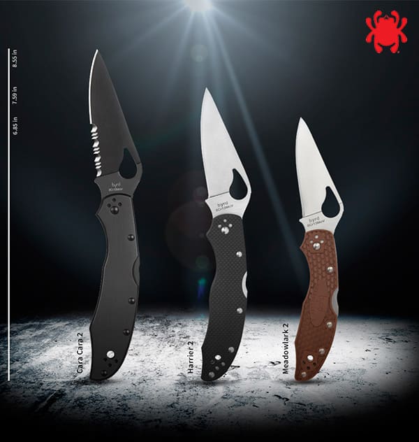Harrier 2 I Comparación de Tamaños I Spyderco I Esteller