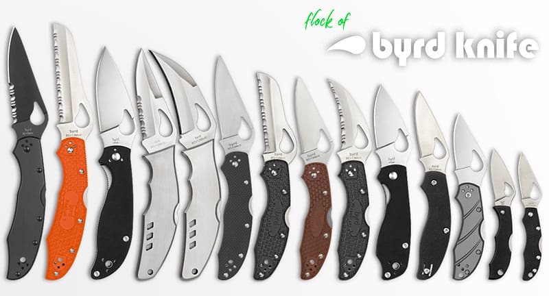 Gama de navajas Byrd I Spyderco I Esteller