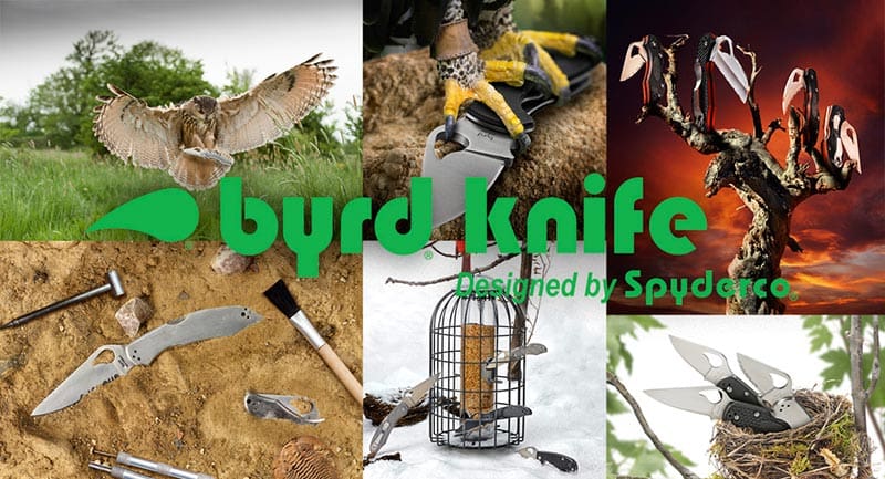 Gama de navajas Byrd I Spyderco I Esteller