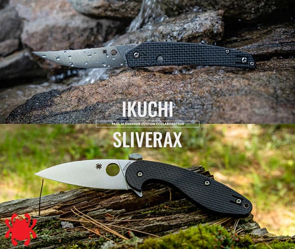 Navajas Spyderco Ikuchi y Sliverax I Esteller