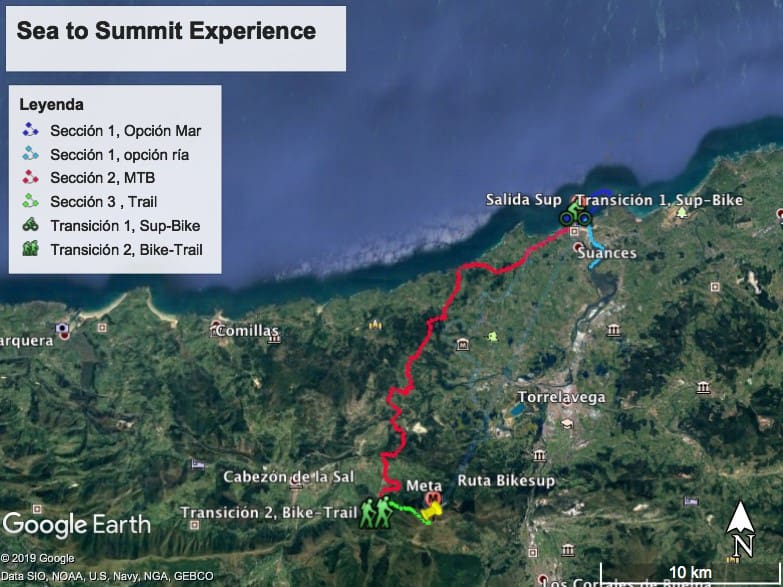 Recorrido Sea to Summit Experience-Antonio de la Rosa