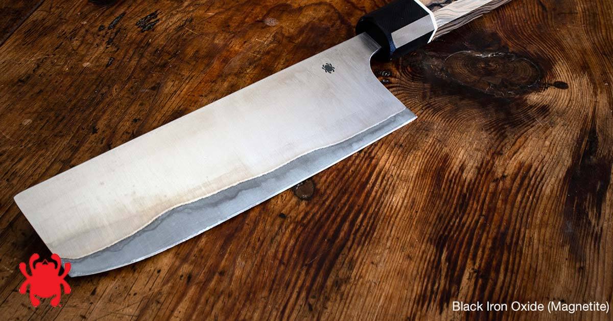 Óxido negro en cuchillos | Spyderco
